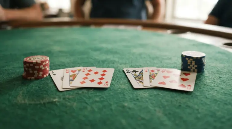 Baccarat vs blackjack : comparatif des cotes et stratégies